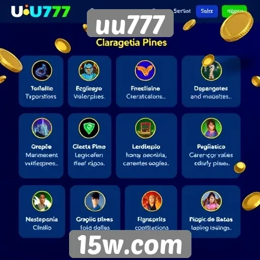 Características principais do site uu777