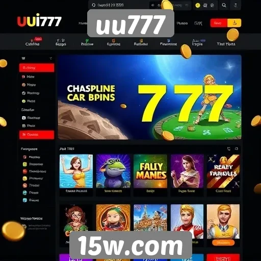 Experiências de usuário e interface do site uu777